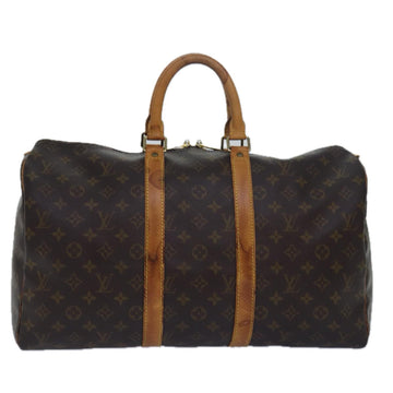 LOUIS VUITTON Monogram Keepall 45 Boston Bag M41428 LV Auth ki4639 - 0