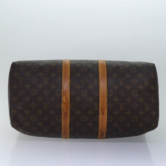 LOUIS VUITTON Monogram Keepall 45 Boston Bag M41428 LV Auth ki4639