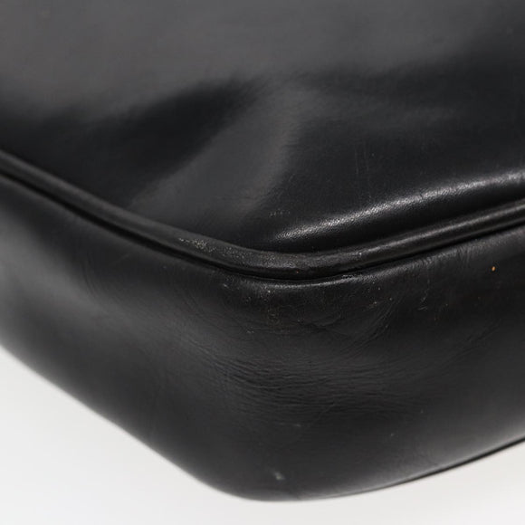 Ferragamo MCM Burberrys Shoulder Bag PVC Leather 4 Set Brown Black Auth ki4659