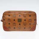 Ferragamo MCM Burberrys Shoulder Bag PVC Leather 4Set Brown Black Auth ki4659-2