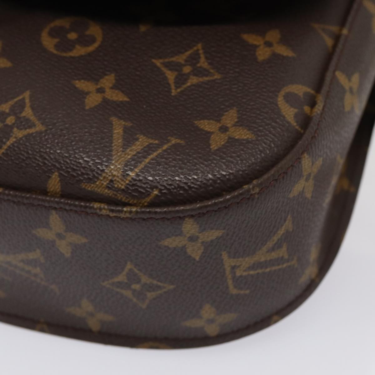 LOUIS VUITTON Monogram Saint Cloud GM Shoulder Bag M51242 LV Auth ki4670