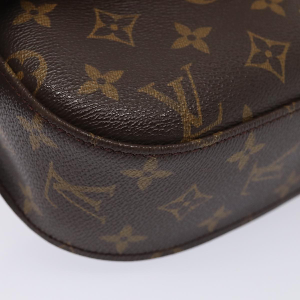 LOUIS VUITTON Monogram Saint Cloud GM Shoulder Bag M51242 LV Auth ki4670