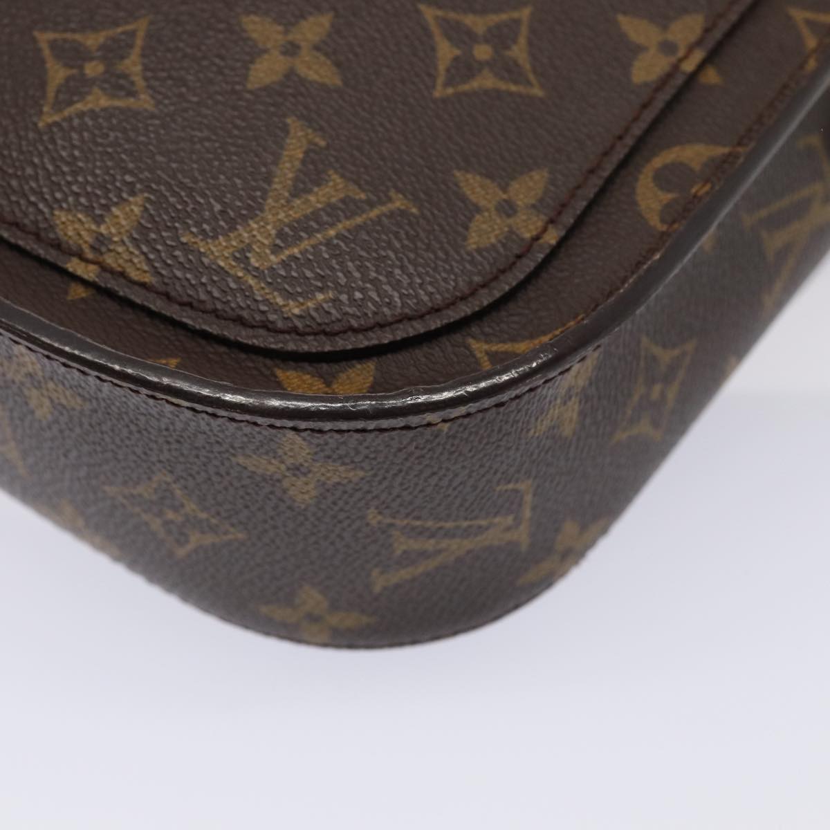 LOUIS VUITTON Monogram Saint Cloud GM Shoulder Bag M51242 LV Auth ki4670