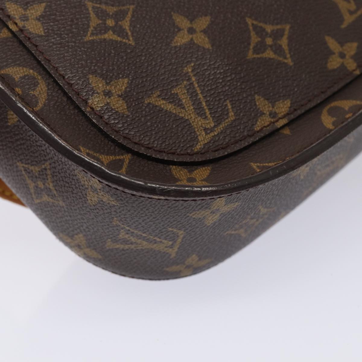 LOUIS VUITTON Monogram Saint Cloud GM Shoulder Bag M51242 LV Auth ki4670