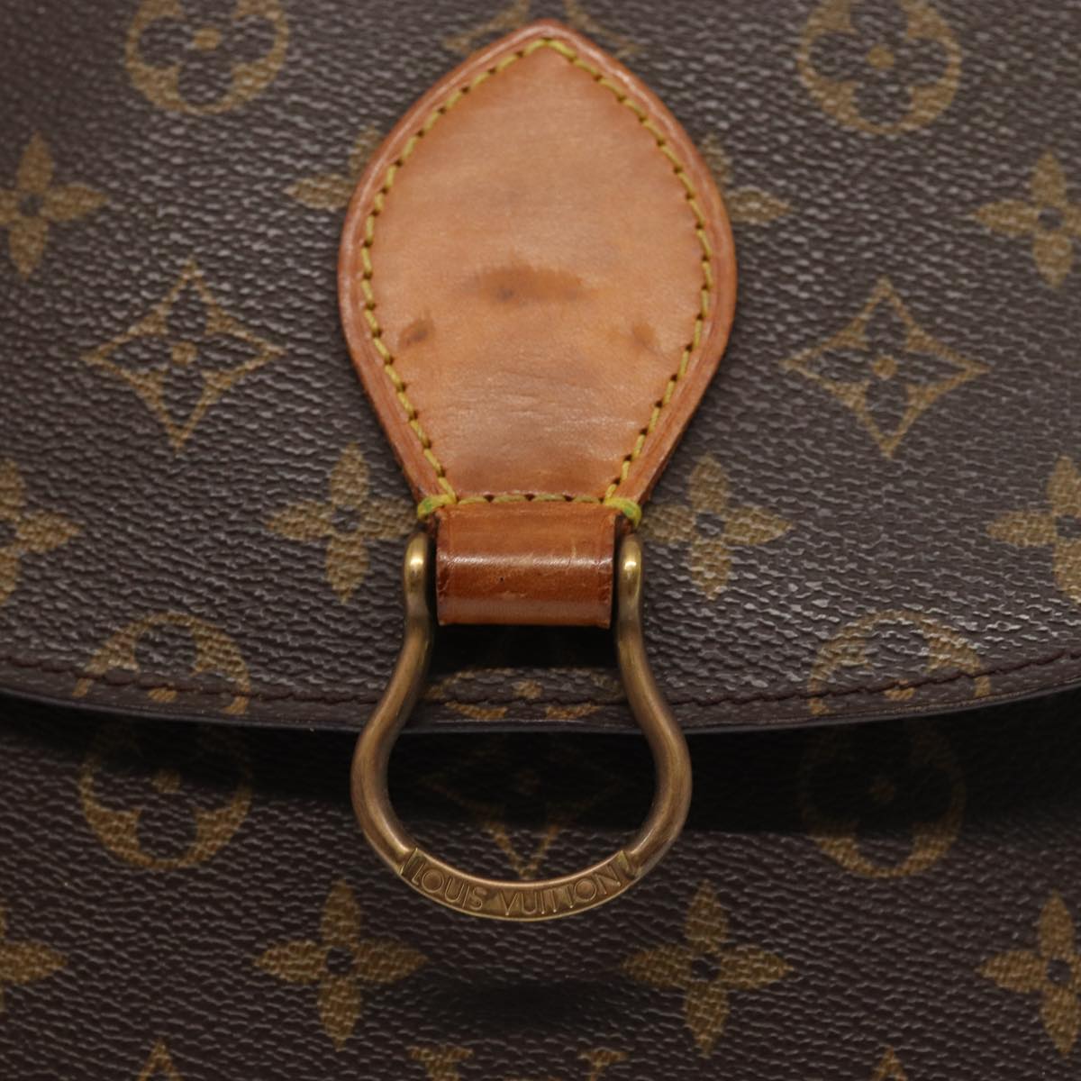 LOUIS VUITTON Monogram Saint Cloud GM Shoulder Bag M51242 LV Auth ki4670