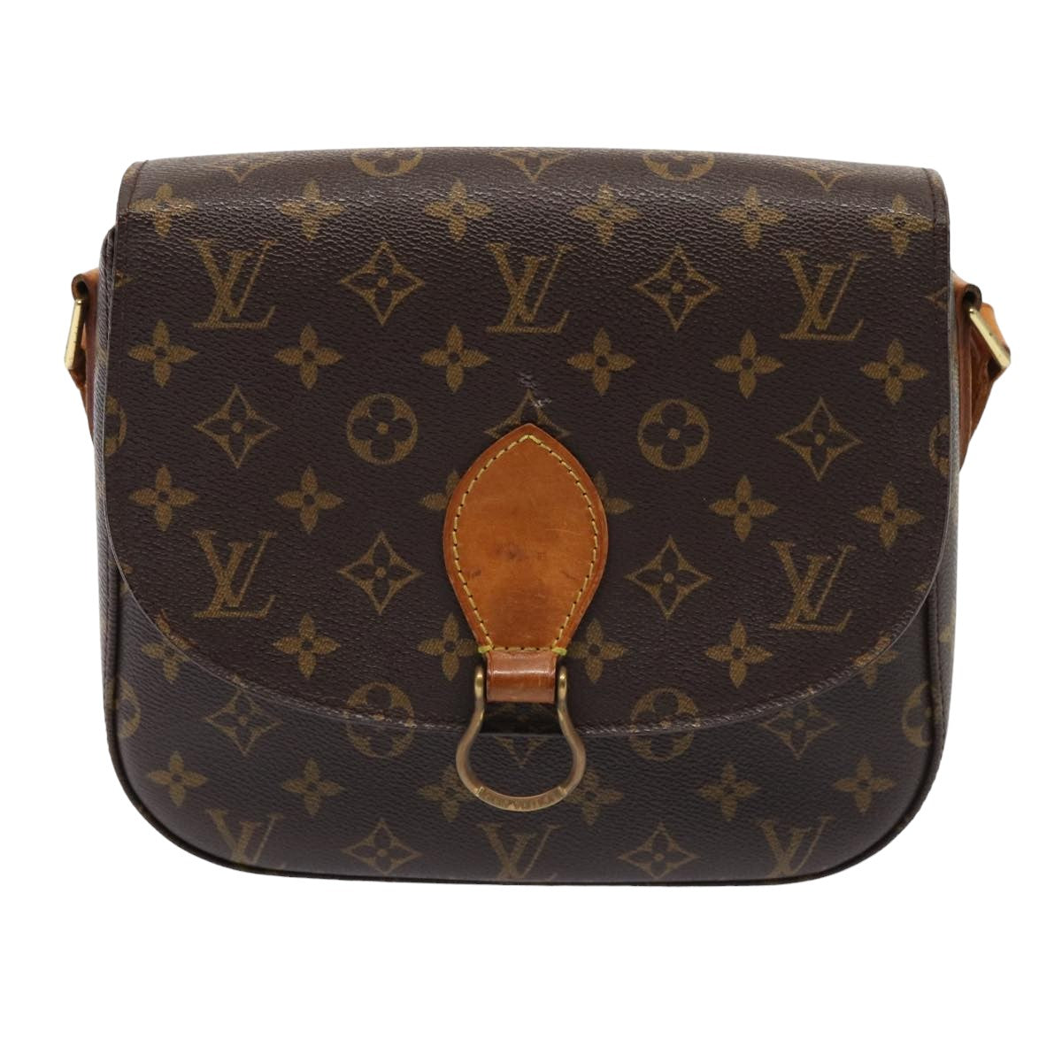 LOUIS VUITTON Monogram Saint Cloud GM Shoulder Bag M51242 LV Auth ki4670