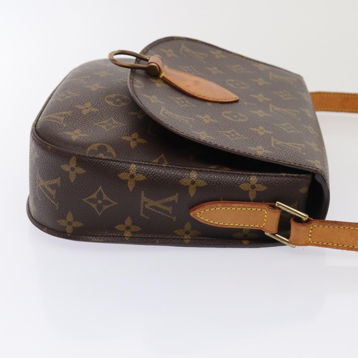 LOUIS VUITTON Monogram Saint Cloud GM Shoulder Bag M51242 LV Auth ki4670