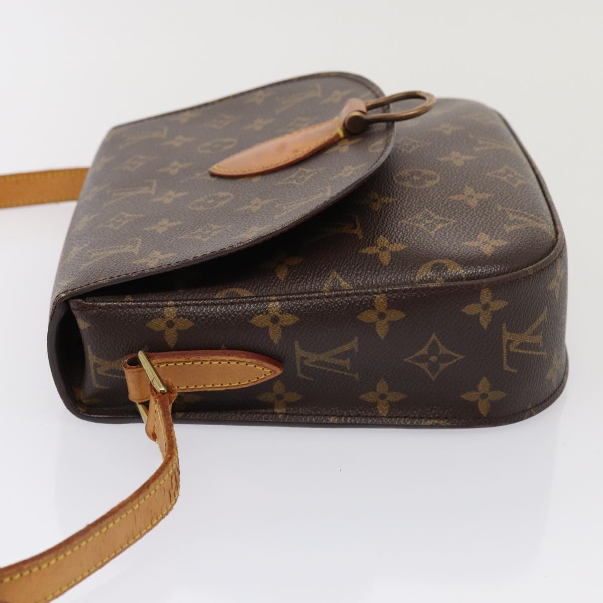 LOUIS VUITTON Monogram Saint Cloud GM Shoulder Bag M51242 LV Auth ki4670