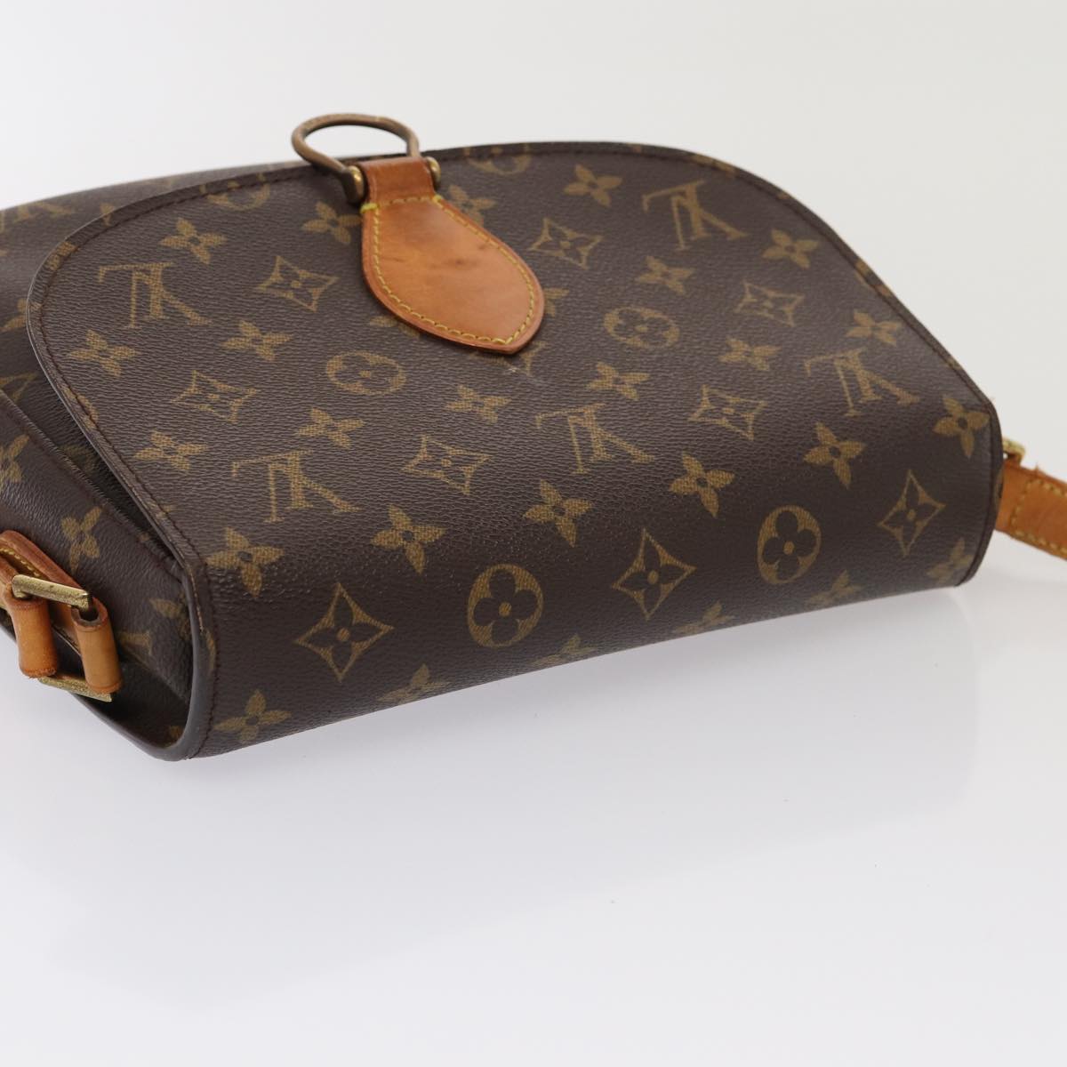 LOUIS VUITTON Monogram Saint Cloud GM Shoulder Bag M51242 LV Auth ki4670