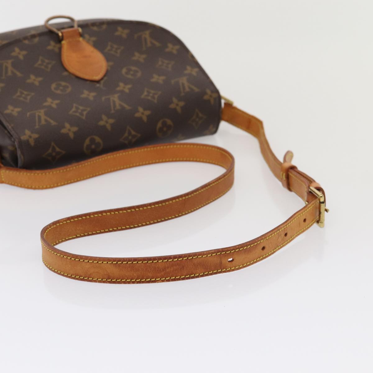 LOUIS VUITTON Monogram Saint Cloud GM Shoulder Bag M51242 LV Auth ki4670