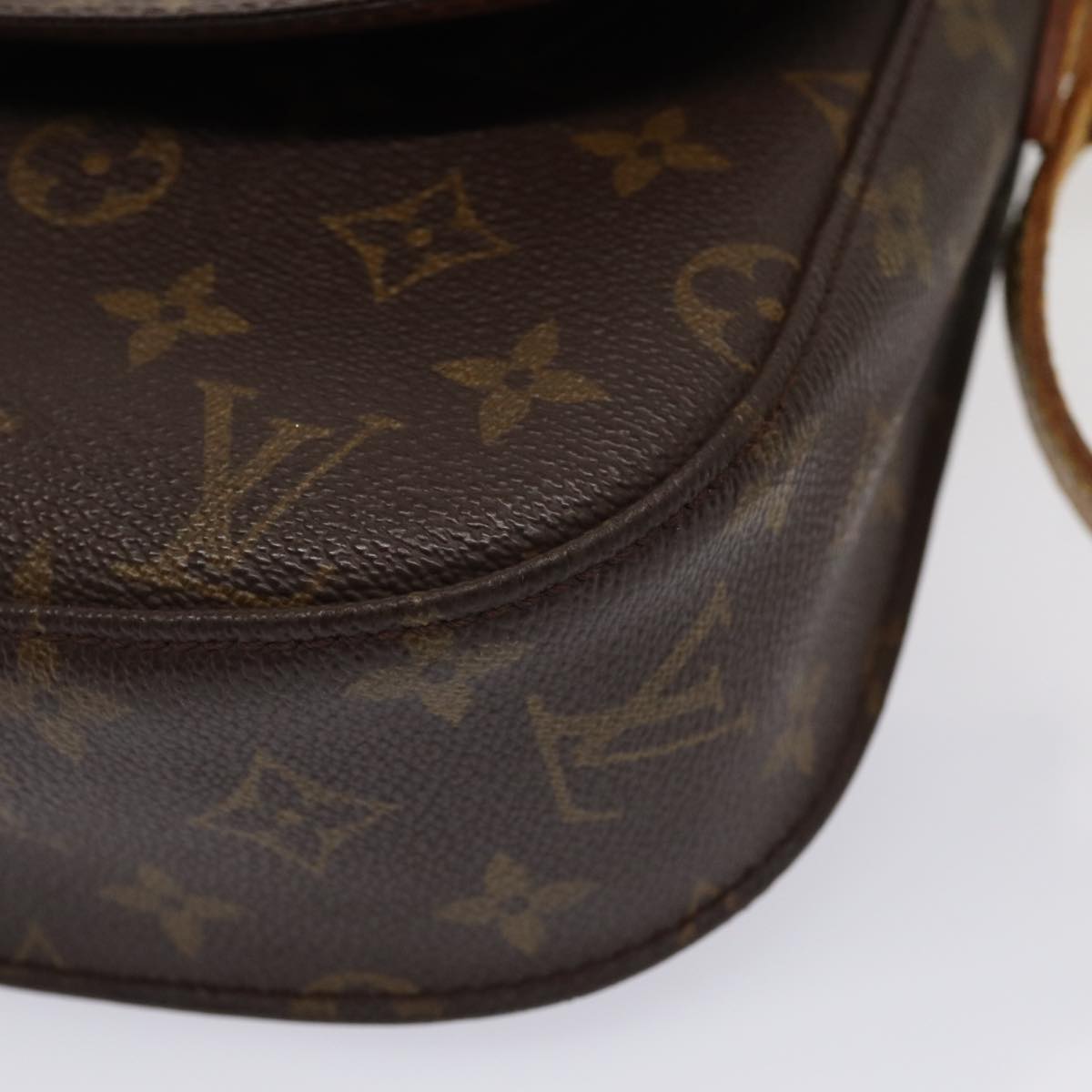 LOUIS VUITTON Monogram Saint Cloud GM Shoulder Bag M51242 LV Auth ki4671