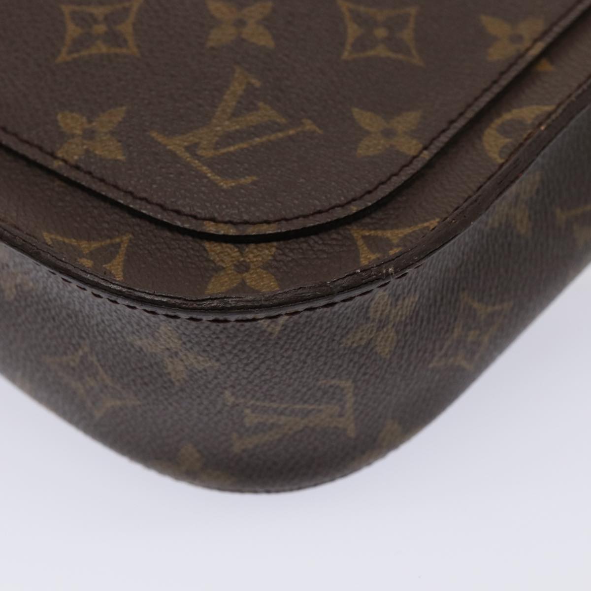 LOUIS VUITTON Monogram Saint Cloud GM Shoulder Bag M51242 LV Auth ki4671