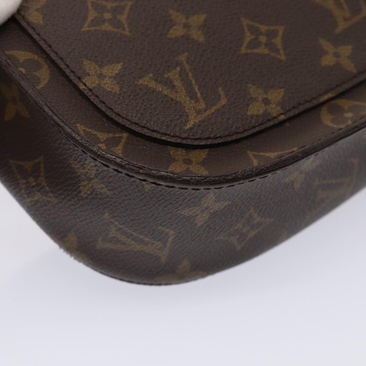 LOUIS VUITTON Monogram Saint Cloud GM Shoulder Bag M51242 LV Auth ki4671