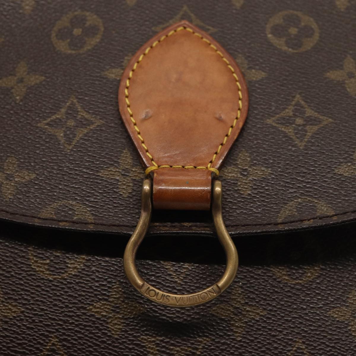 LOUIS VUITTON Monogram Saint Cloud GM Shoulder Bag M51242 LV Auth ki4671