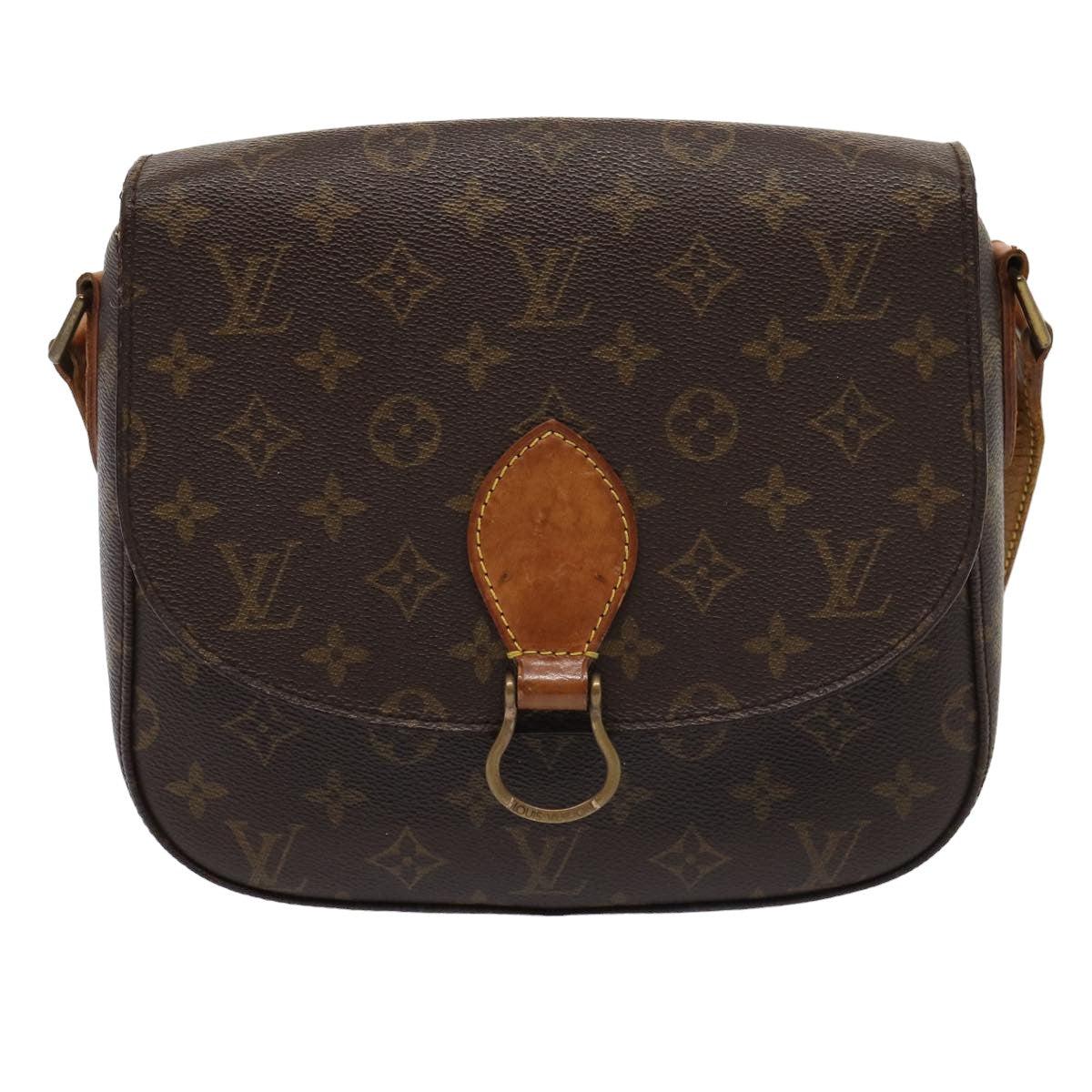 LOUIS VUITTON Monogram Saint Cloud GM Shoulder Bag M51242 LV Auth ki4671