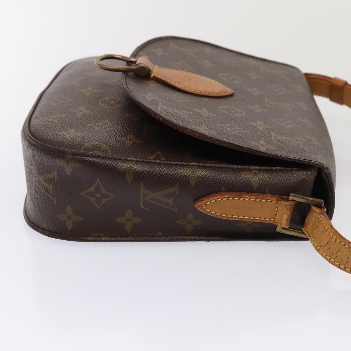 LOUIS VUITTON Monogram Saint Cloud GM Shoulder Bag M51242 LV Auth ki4671