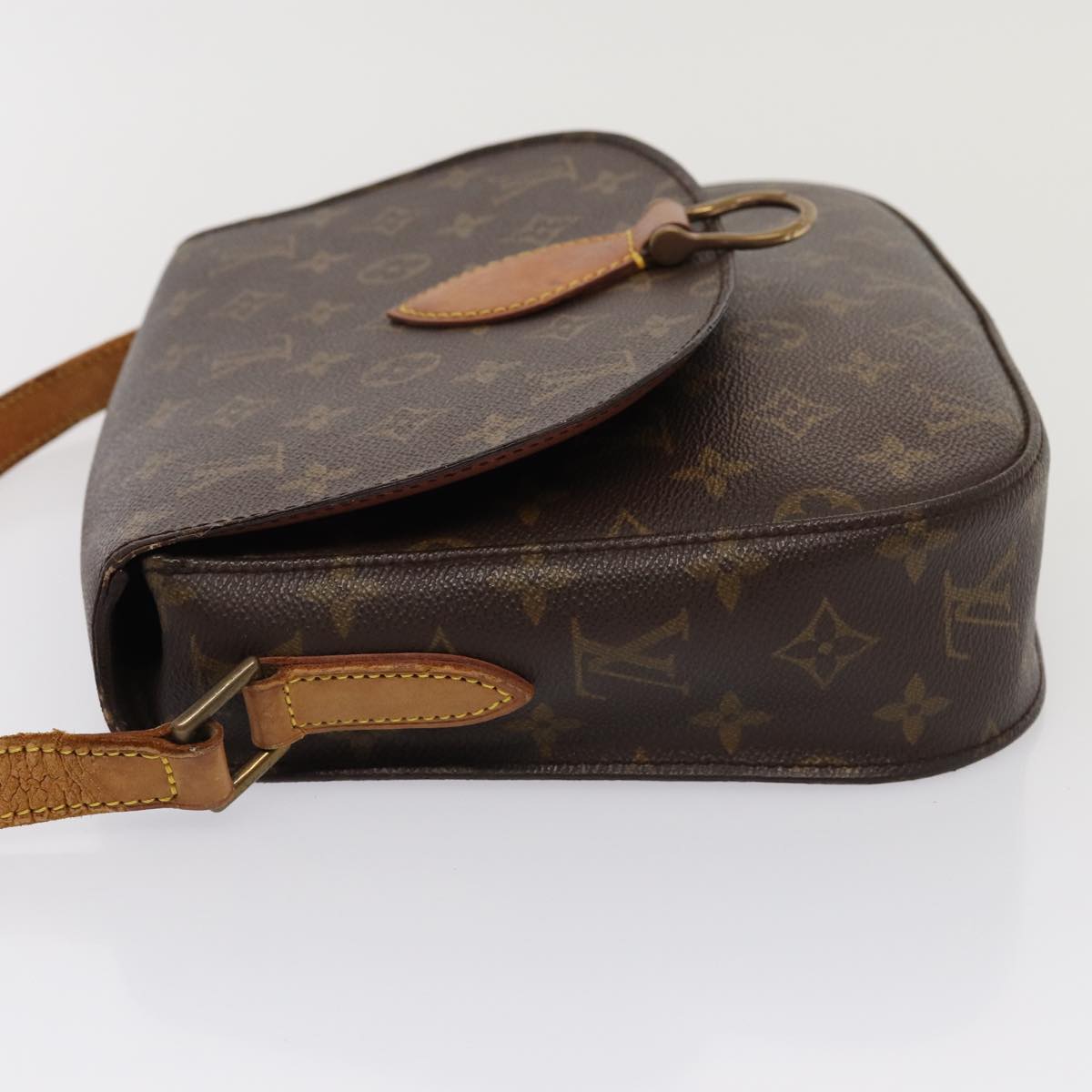 LOUIS VUITTON Monogram Saint Cloud GM Shoulder Bag M51242 LV Auth ki4671