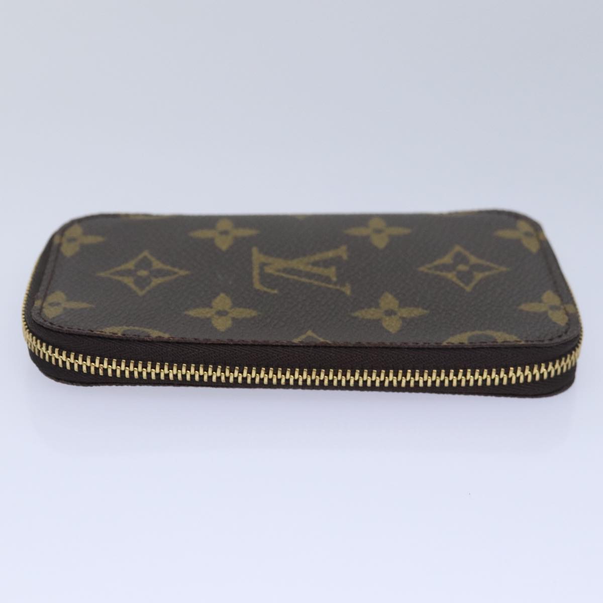 LOUIS VUITTON Monogram Pochette 6 Cure Key Case M62610 LV Auth ki4675