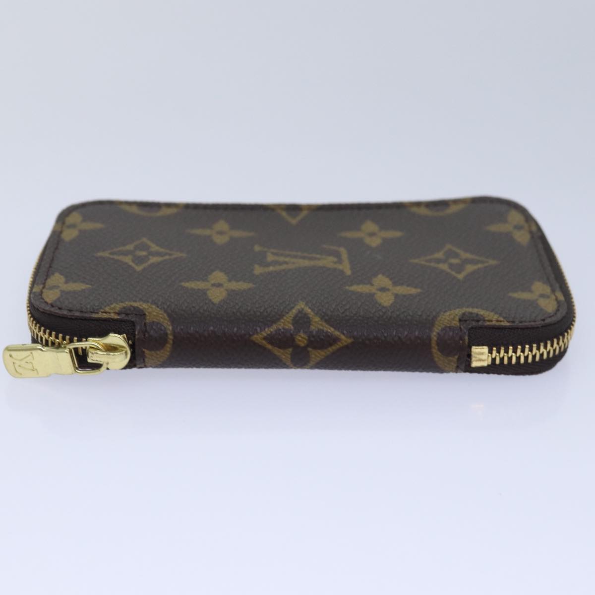 LOUIS VUITTON Monogram Pochette 6 Cure Key Case M62610 LV Auth ki4675