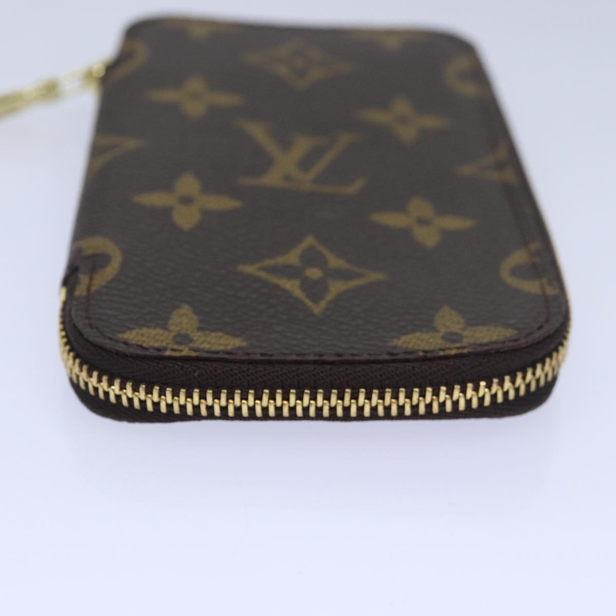 LOUIS VUITTON Monogram Pochette 6 Cure Key Case M62610 LV Auth ki4675