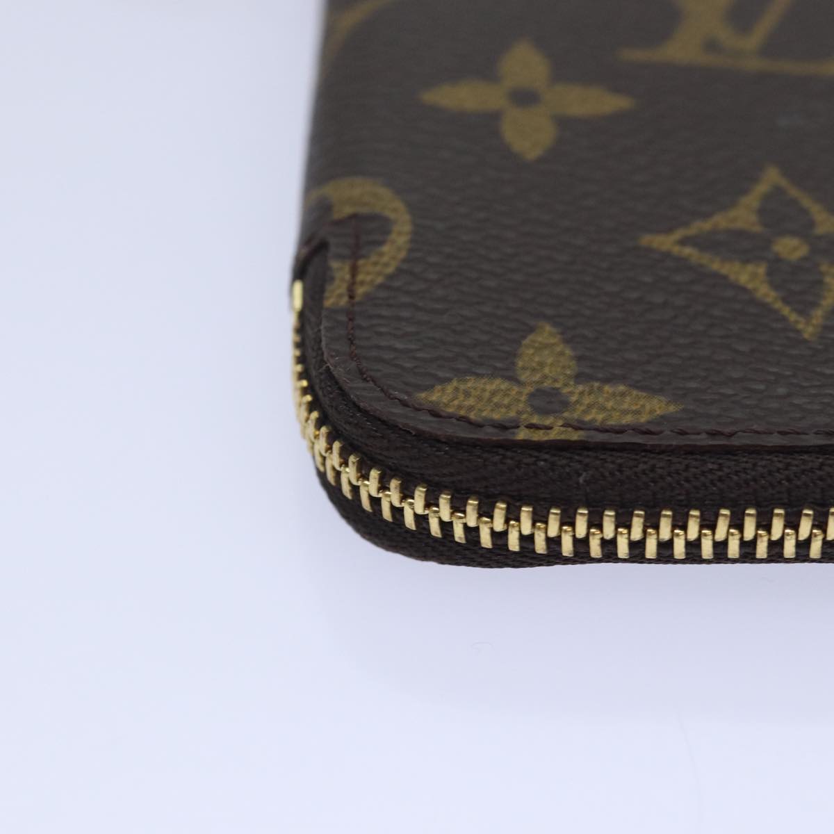 LOUIS VUITTON Monogram Pochette 6 Cure Key Case M62610 LV Auth ki4675