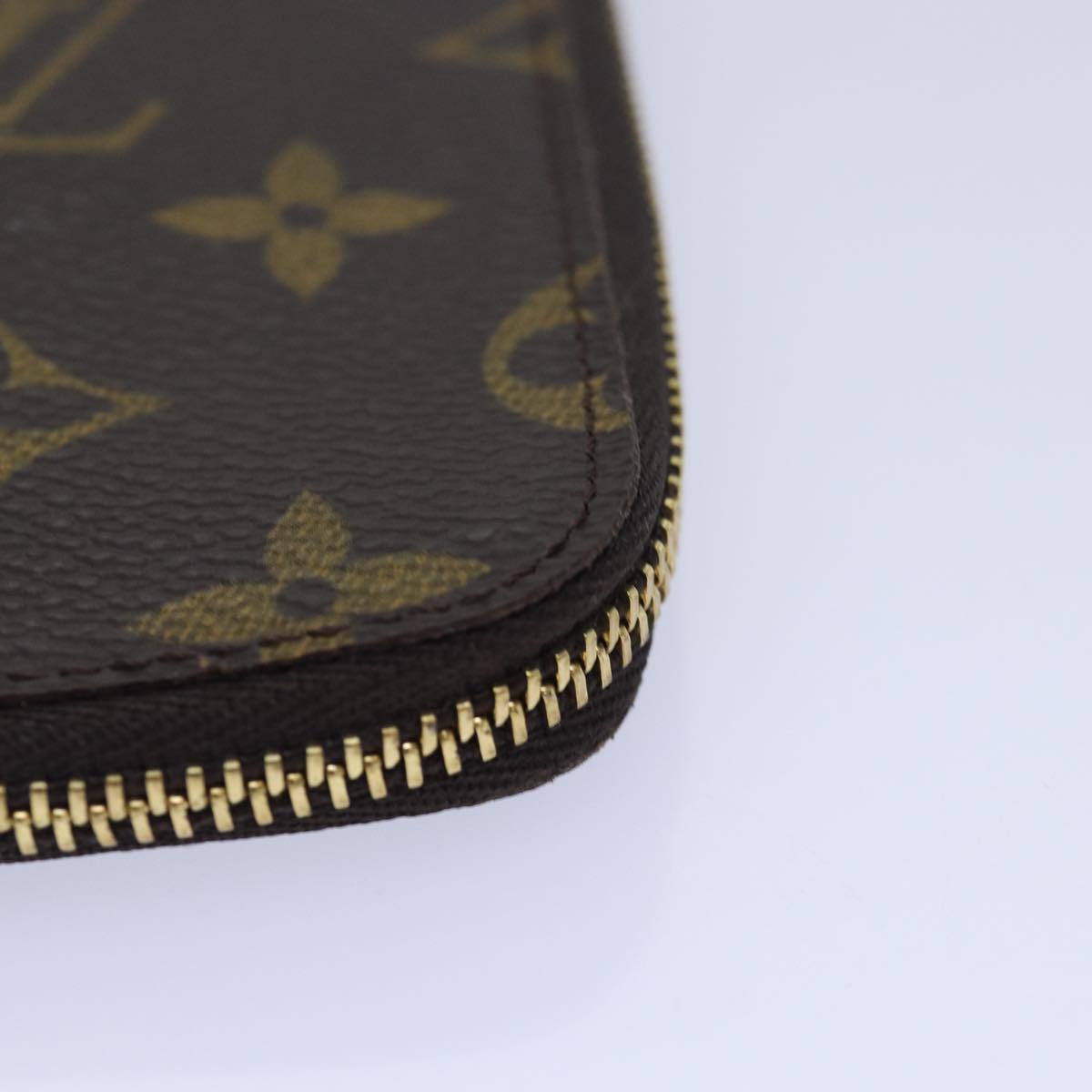 LOUIS VUITTON Monogram Pochette 6 Cure Key Case M62610 LV Auth ki4675