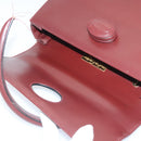 CARTIER Must Line Hand Bag Leather Bordeaux Auth ki4679-19