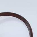 CARTIER Must Line Hand Bag Leather Bordeaux Auth ki4679-14