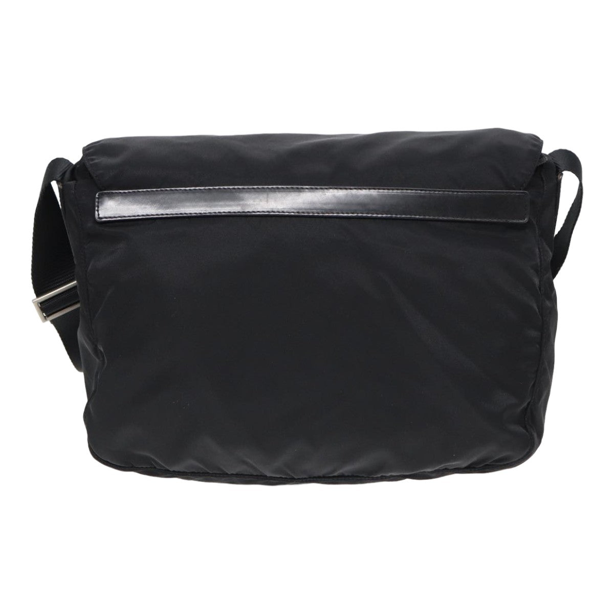 PRADA Shoulder Bag Nylon Black Auth ki4685 - 0