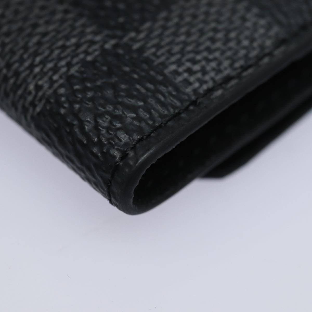 LOUIS VUITTON Damier Graphite Cuff Case LV Auth ki4694