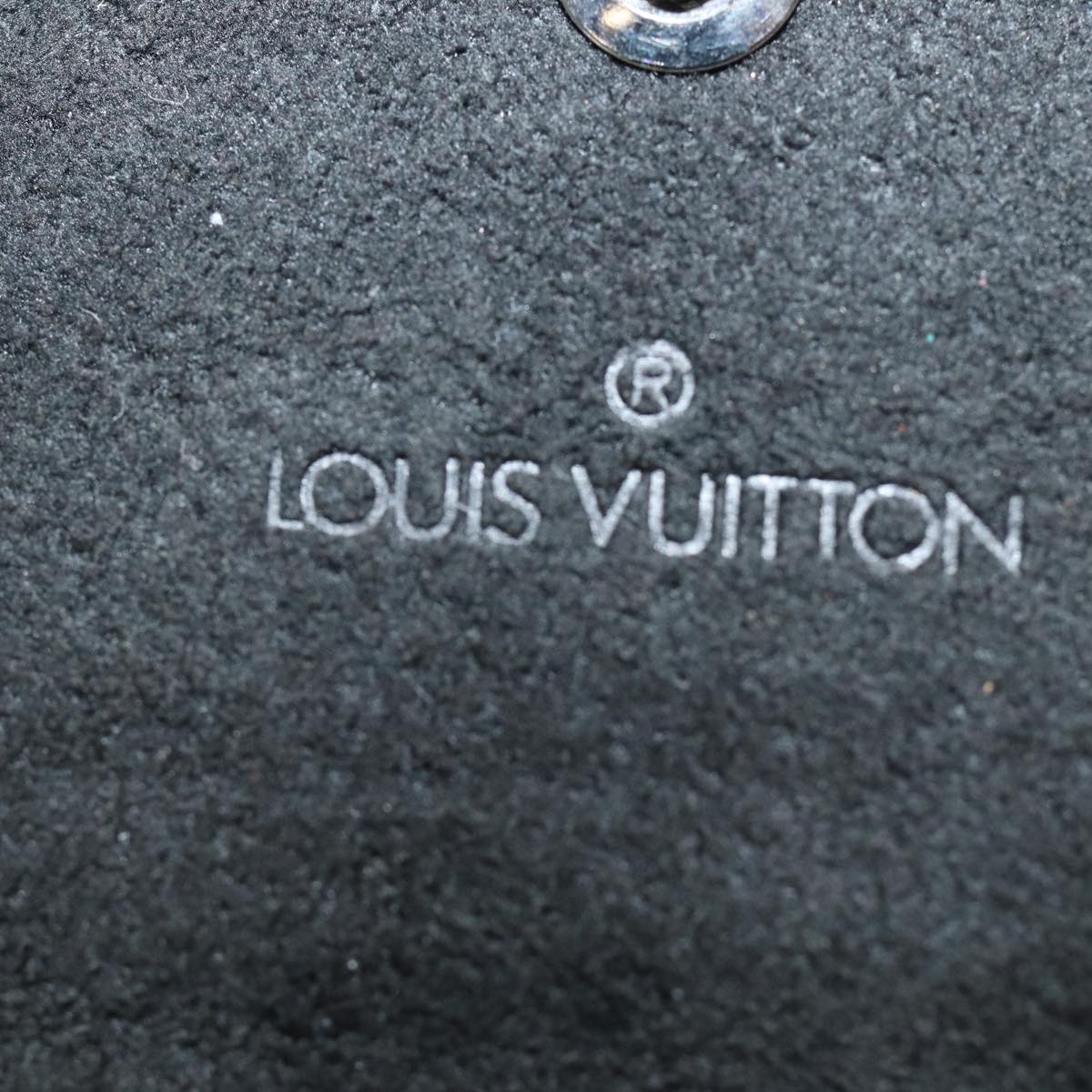 LOUIS VUITTON Damier Graphite Cuff Case LV Auth ki4694