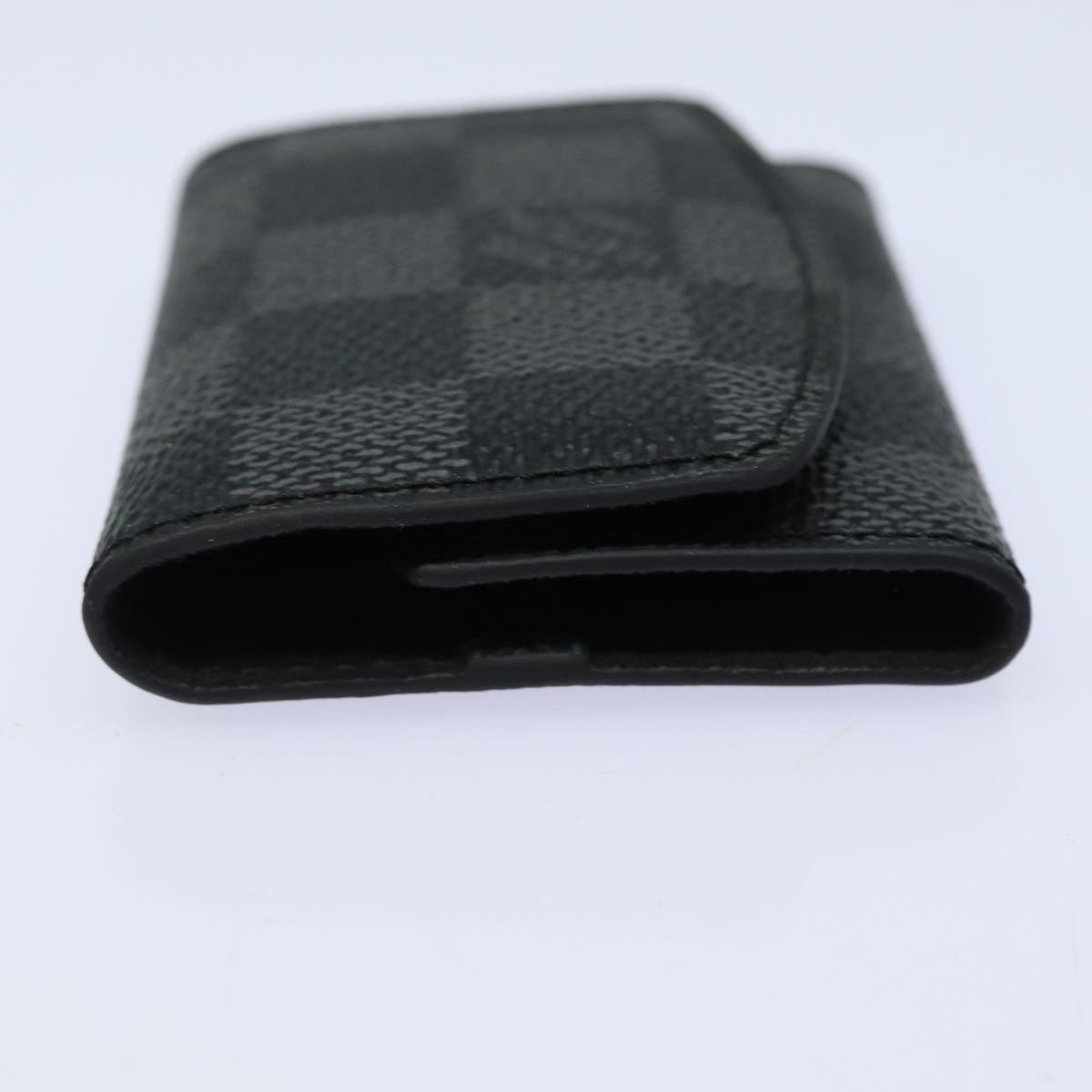 LOUIS VUITTON Damier Graphite Cuff Case LV Auth ki4694