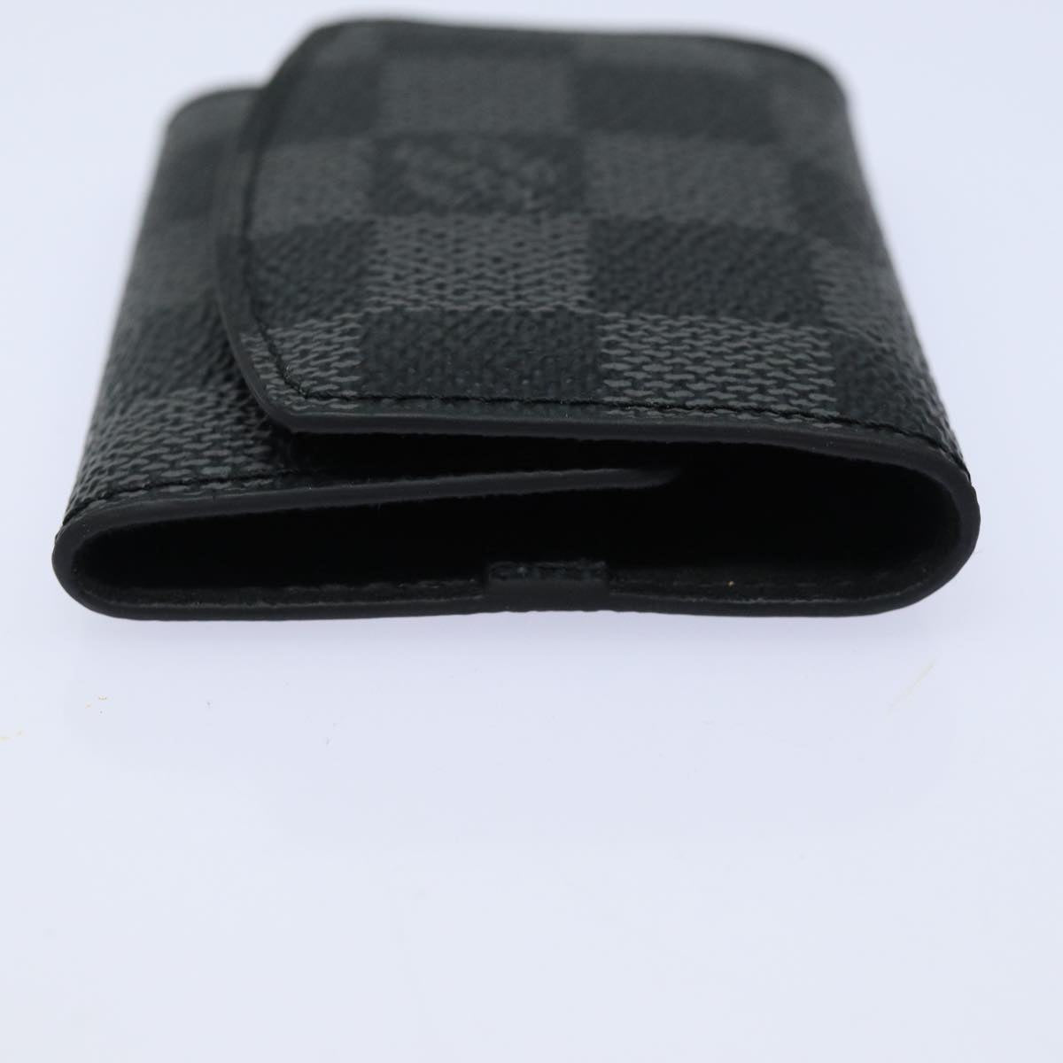 LOUIS VUITTON Damier Graphite Cuff Case LV Auth ki4694