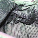 PRADA Hand Bag Nylon Khaki Brown Silver Auth ki4736-20