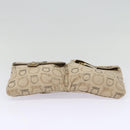 Salvatore Ferragamo Waist bag Canvas Beige Gold Auth ki4753-5