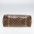 GUCCI GG Crystal Tote Bag Gold Tone Gold 197958 Auth ki4759-18