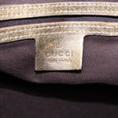 GUCCI GG Crystal Tote Bag Gold Tone Gold 197958 Auth ki4759-26