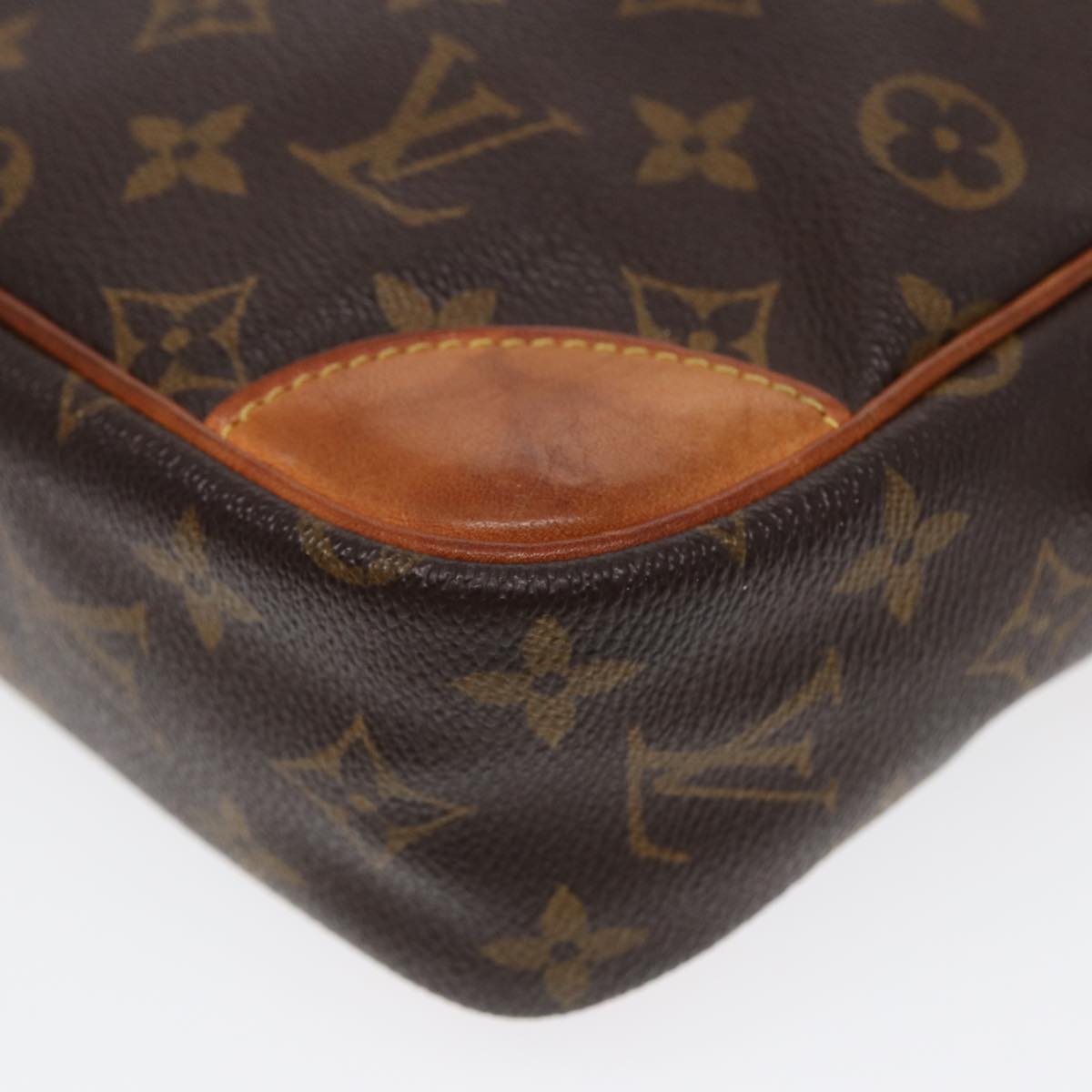 LOUIS VUITTON Monogram Compiegne 28 Clutch Bag M51845 LV Auth ki4774