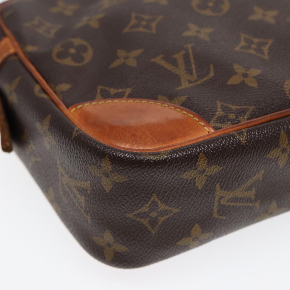 LOUIS VUITTON Monogram Compiegne 28 Clutch Bag M51845 LV Auth ki4774