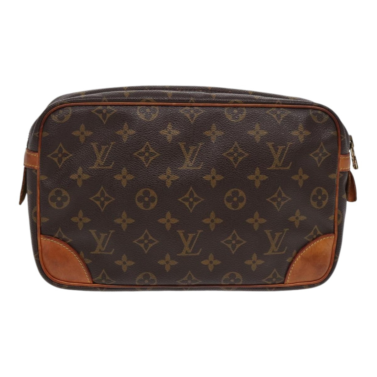 LOUIS VUITTON Monogram Compiegne 28 Clutch Bag M51845 LV Auth ki4774 - 0