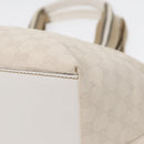 GUCCI GG Supreme Tote Bag White Beige gold 131230 Auth ki4782-9