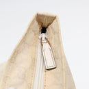 GUCCI GG Supreme Tote Bag White Beige gold 131230 Auth ki4782-10