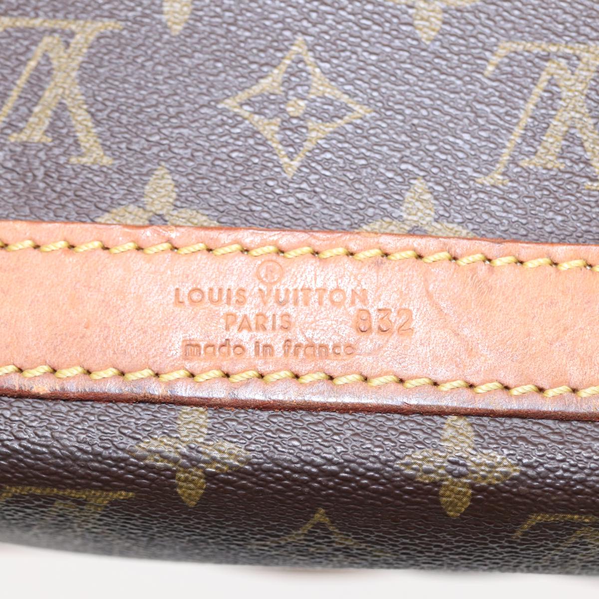 LOUIS VUITTON Monogram Sac Shan 30 Pet Carry M42024 LV Auth ki4786