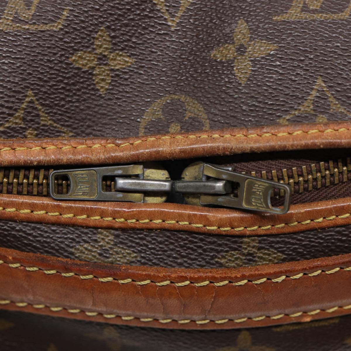 LOUIS VUITTON Monogram Sac Shan 30 Pet Carry M42024 LV Auth ki4786