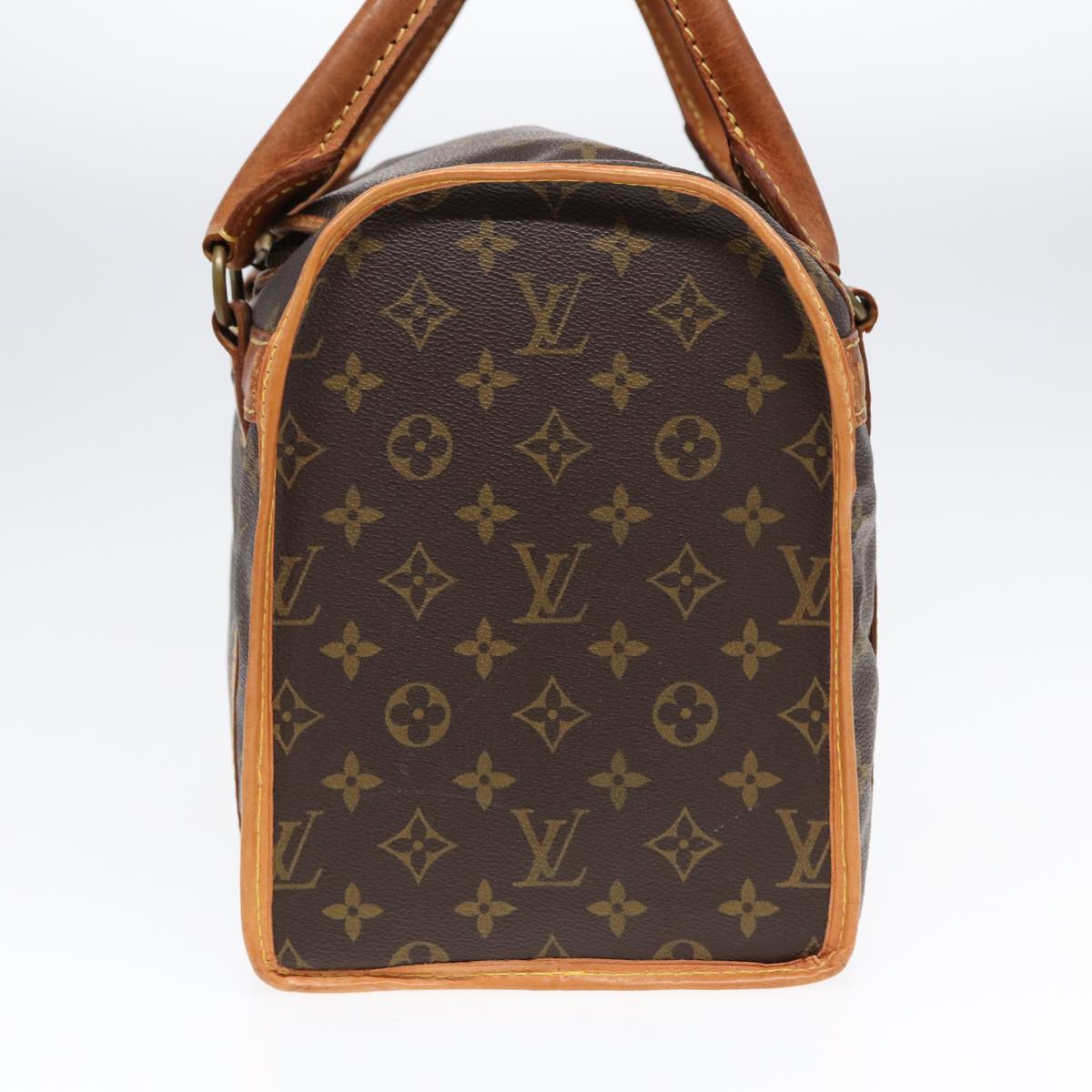 LOUIS VUITTON Monogram Sac Shan 30 Pet Carry M42024 LV Auth ki4786