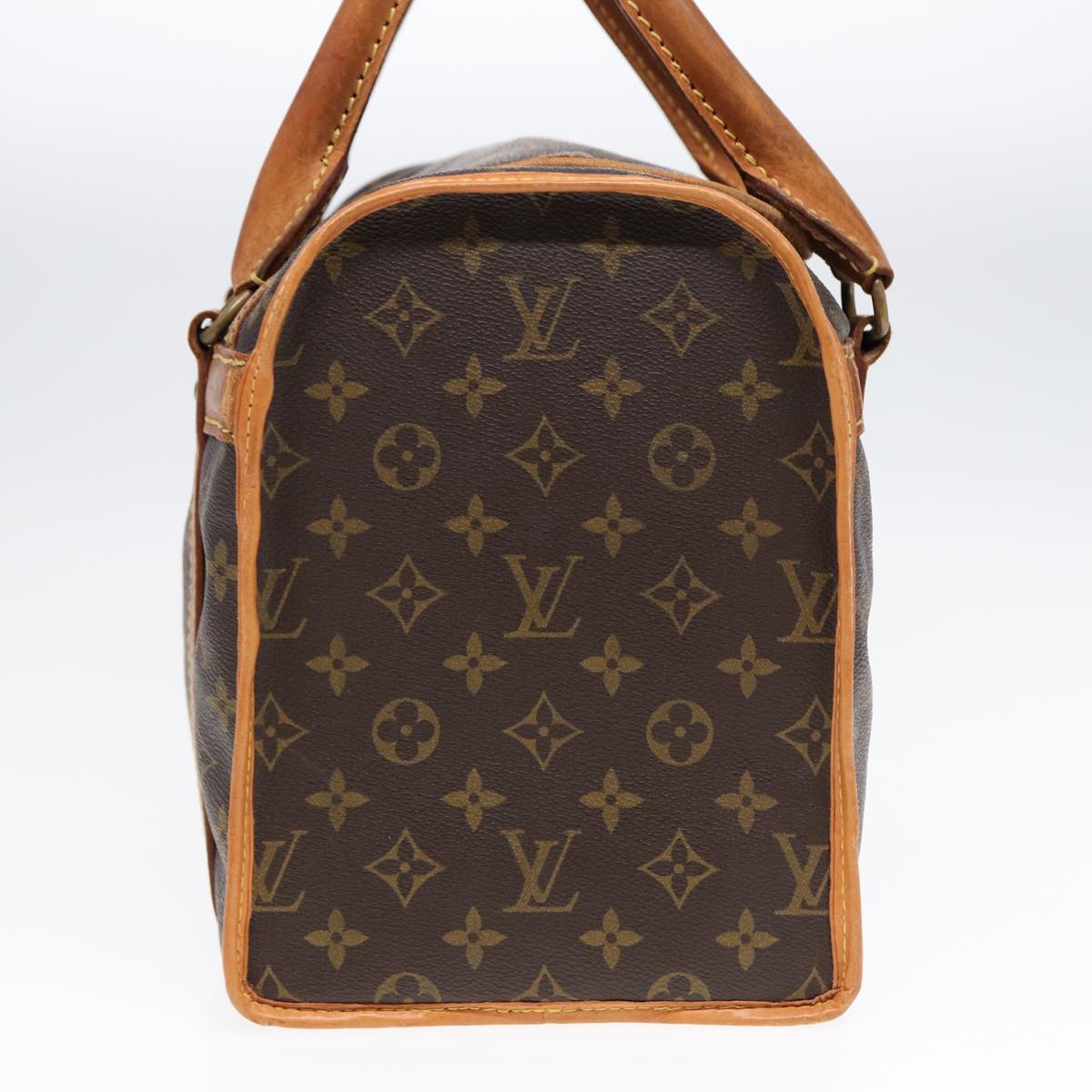 LOUIS VUITTON Monogram Sac Shan 30 Pet Carry M42024 LV Auth ki4786