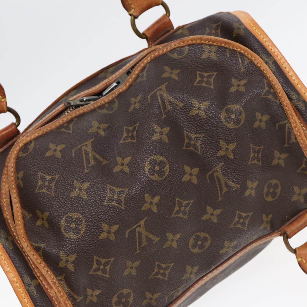 LOUIS VUITTON Monogram Sac Shan 30 Pet Carry M42024 LV Auth ki4786