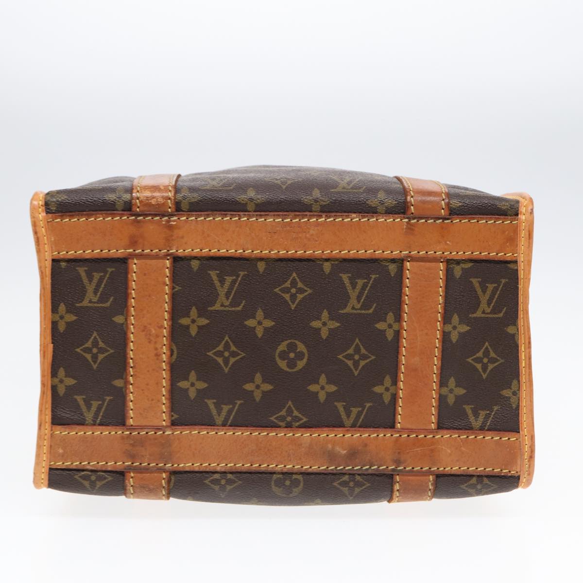 LOUIS VUITTON Monogram Sac Shan 30 Pet Carry M42024 LV Auth ki4786