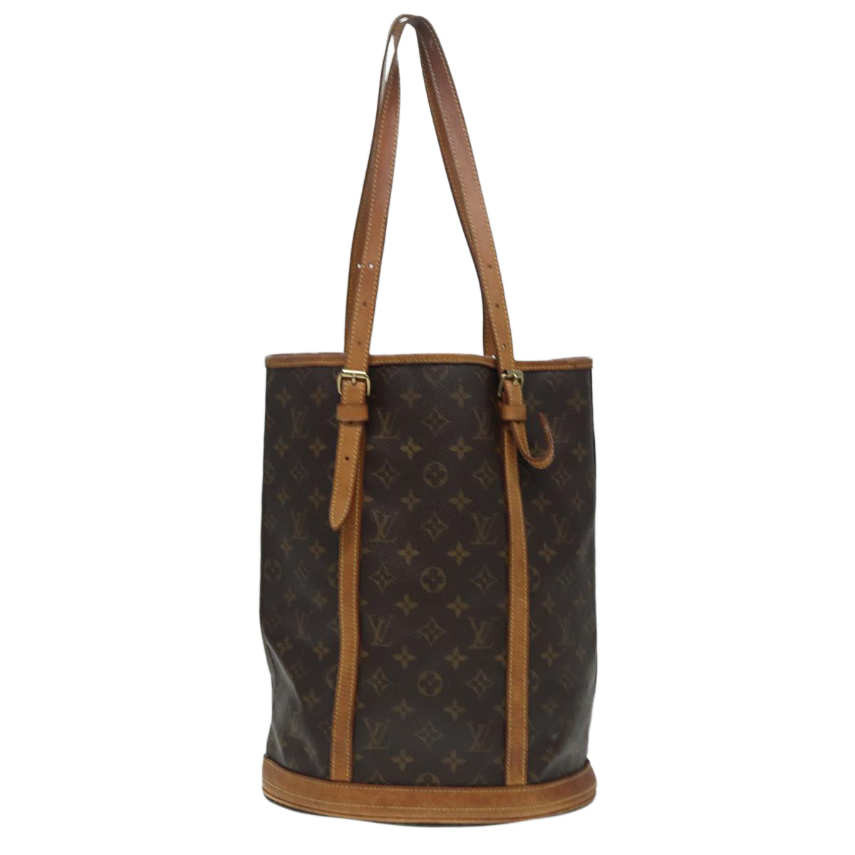 LOUIS VUITTON Monogram Bucket GM Shoulder Bag M42236 LV Auth ki4796