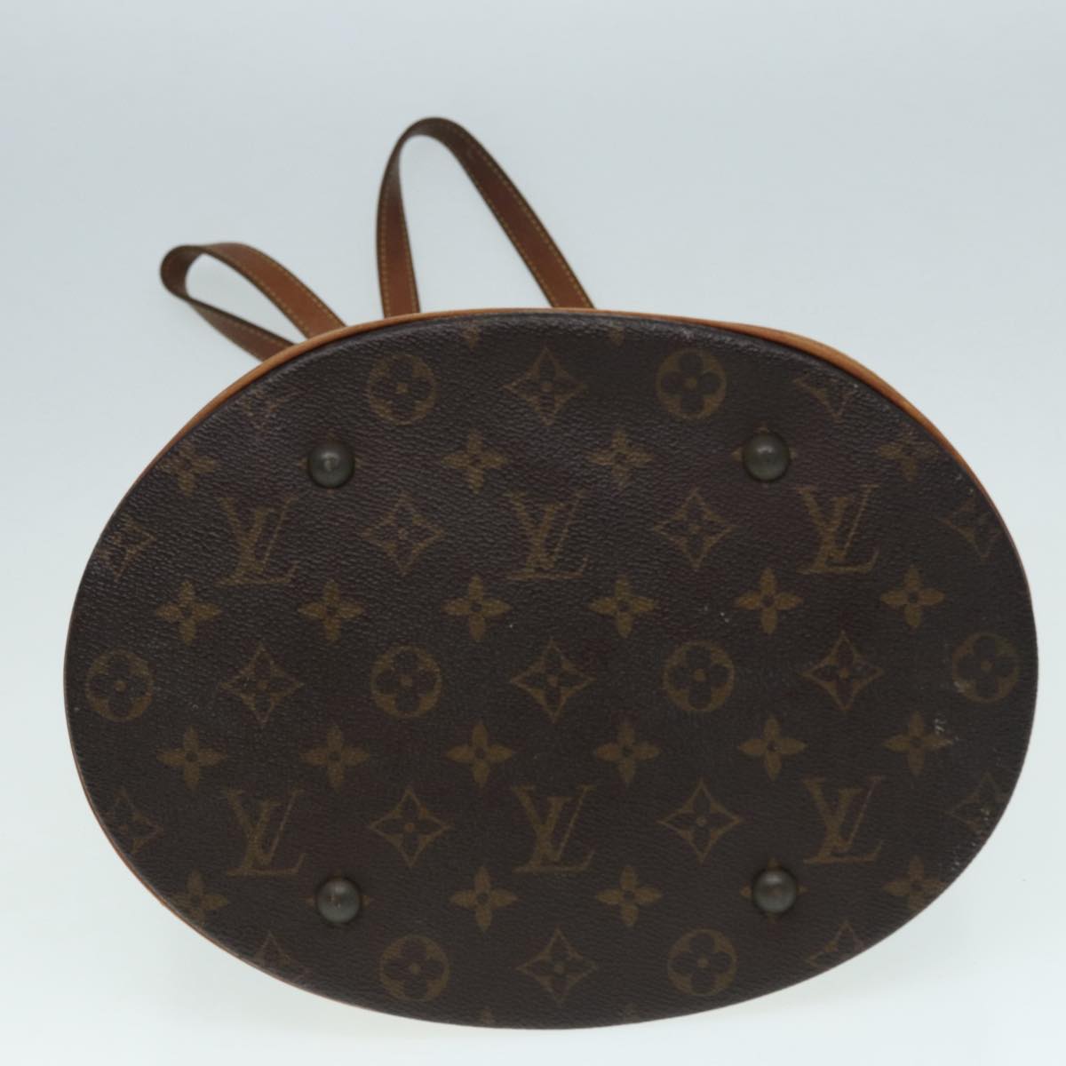 LOUIS VUITTON Monogram Bucket GM Shoulder Bag M42236 LV Auth ki4796